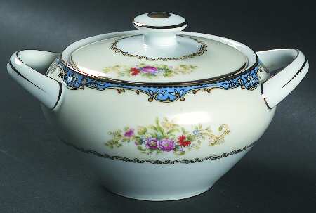 Thames Sugar Bowl & Lid