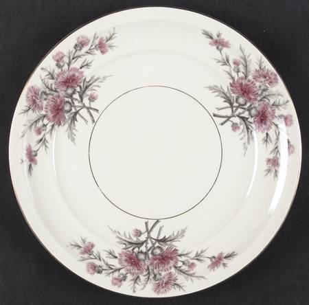 Thistle (Empire Shape) Dinner Plate
