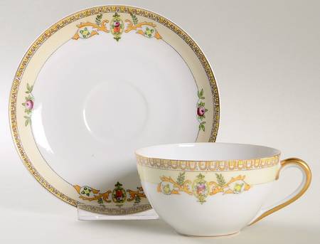 Toledo Flat Cup & Saucer Set