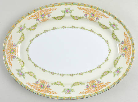 Trianon 14" Oval Serving Platter