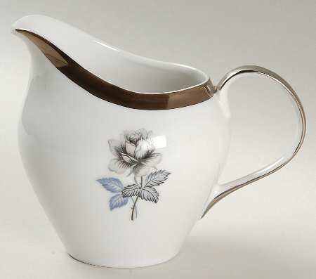 Twilight Rose (Thick Platinum Band) Creamer
