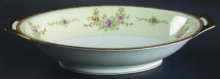 V1667  11" Oval Vegetable Bowl