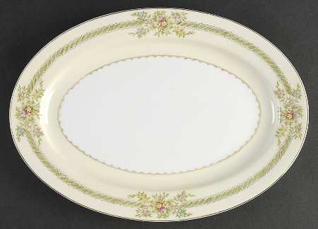 V1750  12" Oval Serving Platter