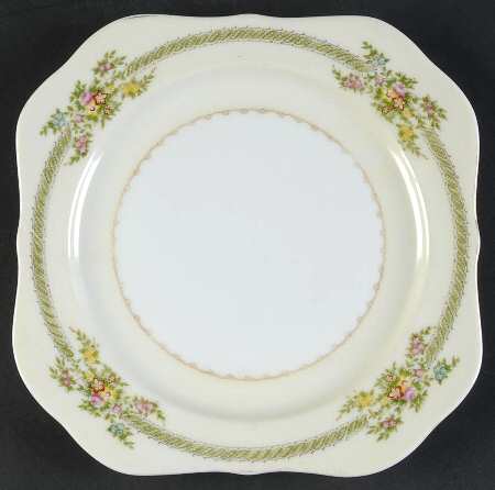 V1750  Square Salad Plate