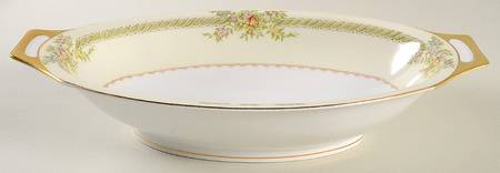 V1750  11" Oval Vegetable Bowl