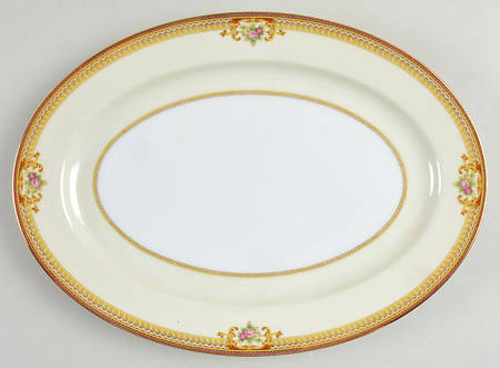 V1819 12" Oval Serving Platter