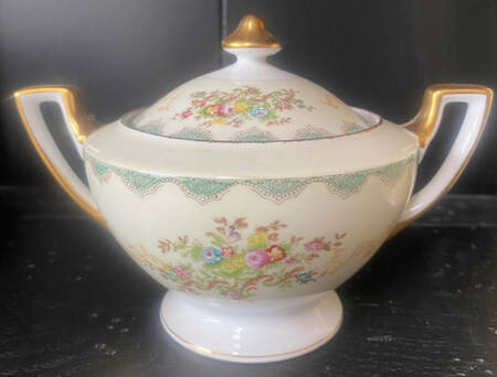 V1848 Sugar Bowl & Lid
