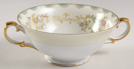 V1848 Footed Cream Soup Bowl