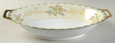 V1848 11" Oval Vegetable Bowl