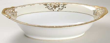 V1849 11" Oval Vegetable Bowl