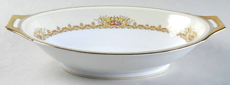 V1876 11" Oval Vegetable Bowl