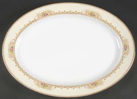 V1876 16" Oval Serving Platter