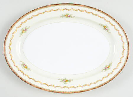 V1881 12" Oval Serving Platter