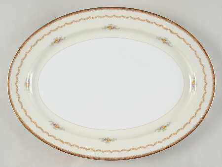 V1881 16" Oval Serving Platter