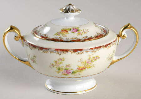 V1924 Sugar Bowl & Lid