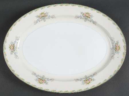 V2009 16" Oval Serving Platter