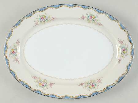 V2032A 14" Oval Serving Platter