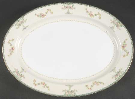 V2068 16" Oval Serving Platter