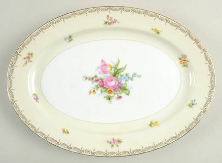V2070 12" Oval Serving Platter