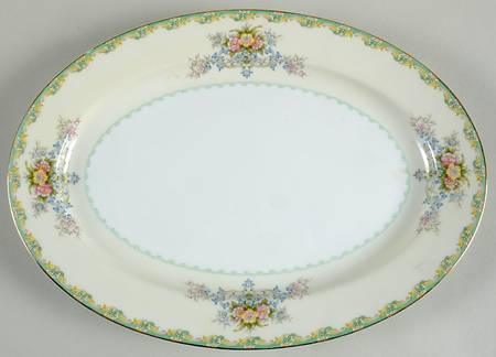 V2115 12" Oval Serving Platter