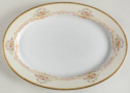 V2130 12" Oval Serving Platter