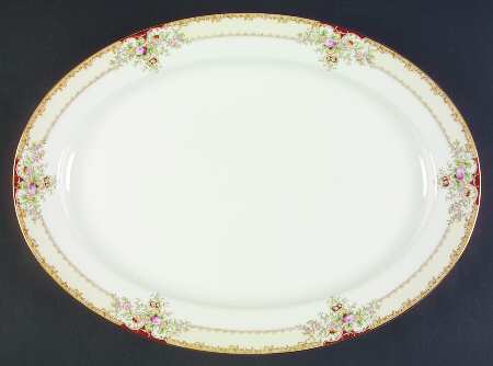 V2156 16" Oval Serving Platter