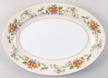 V2158 12" Oval Serving Platter
