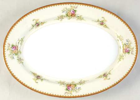V2159 12" Oval Serving Platter