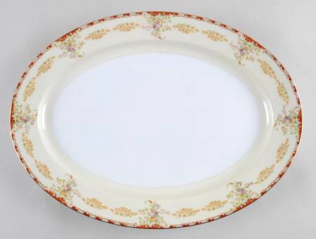 V2163 16" Oval Serving Platter