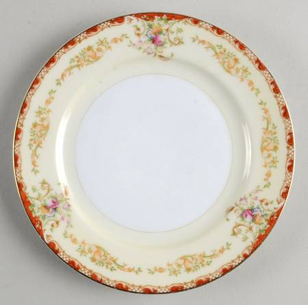 V2163 Bread & Butter Plate by Meito