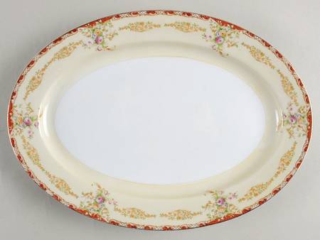 V2163 12" Oval Serving Platter