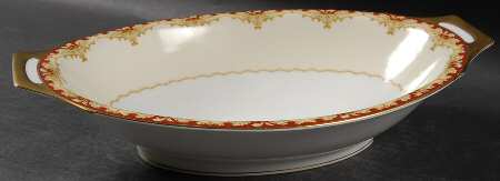 V2347 11" Oval Vegetable Bowl