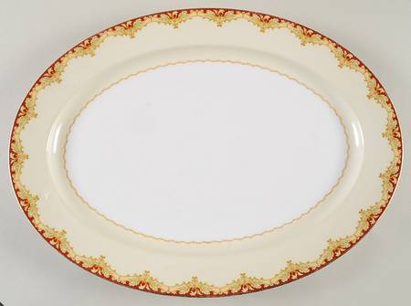 V2347 16" Oval Serving Platter
