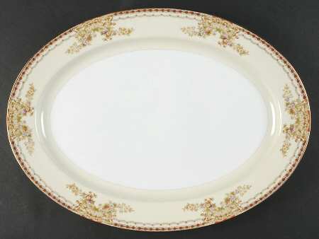 V2383 16" Oval Serving Platter
