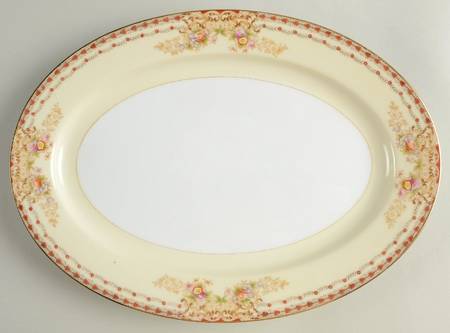 V2383 12" Oval Serving Platter