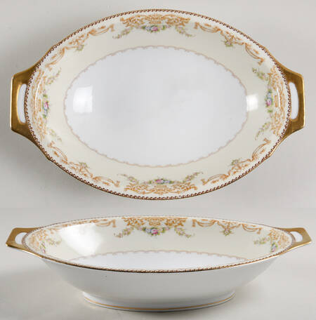 V2563 11" Oval Vegetable Bowl