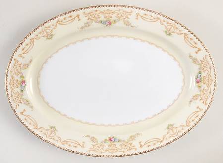 V2563 12" Oval Serving Platter
