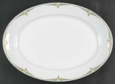 Vendome 14" Oval Serving Platter