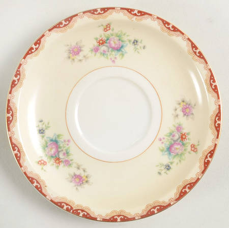 Versailles (James) Saucer for Footed Cup by Meito