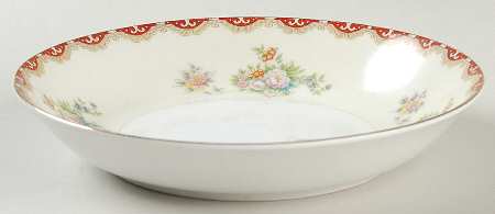 Versailles (James) Coupe Soup Bowl by Meito