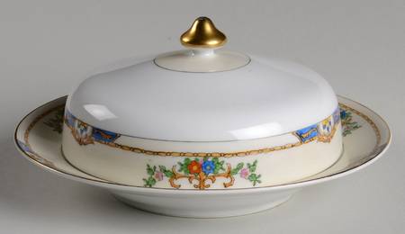 Warren Round Covered Butter by Meito