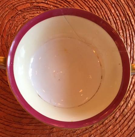 Wentworth Footed Cream Soup Bowl