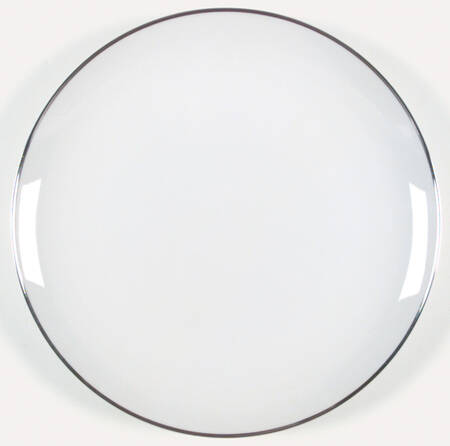 Wedding Ring (Platinum Trim) Dinner Plate
