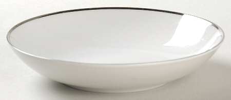 Wedding Ring (Platinum Trim) Fruit/Dessert (Sauce) Bowl