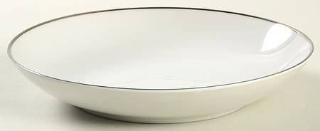Wedding Ring (Platinum Trim) Coupe Soup Bowl