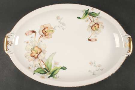 Wildwood (1-2" Rim, Ivory) 17" Oval Serving Platter
