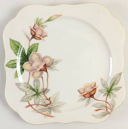 Woodrose Square Salad Plate