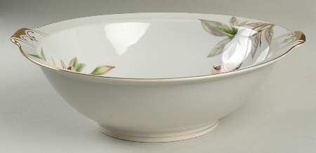 Woodrose 10" Round Vegetable Bowl