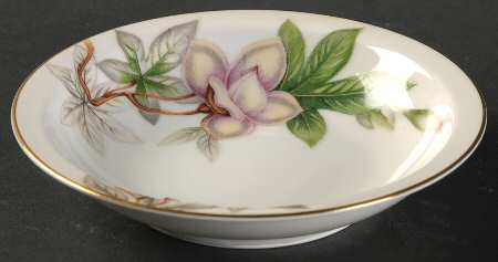 Woodrose Rim Fruit/Dessert (Sauce) Bowl