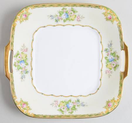 Woodbine Handled Cake Plate